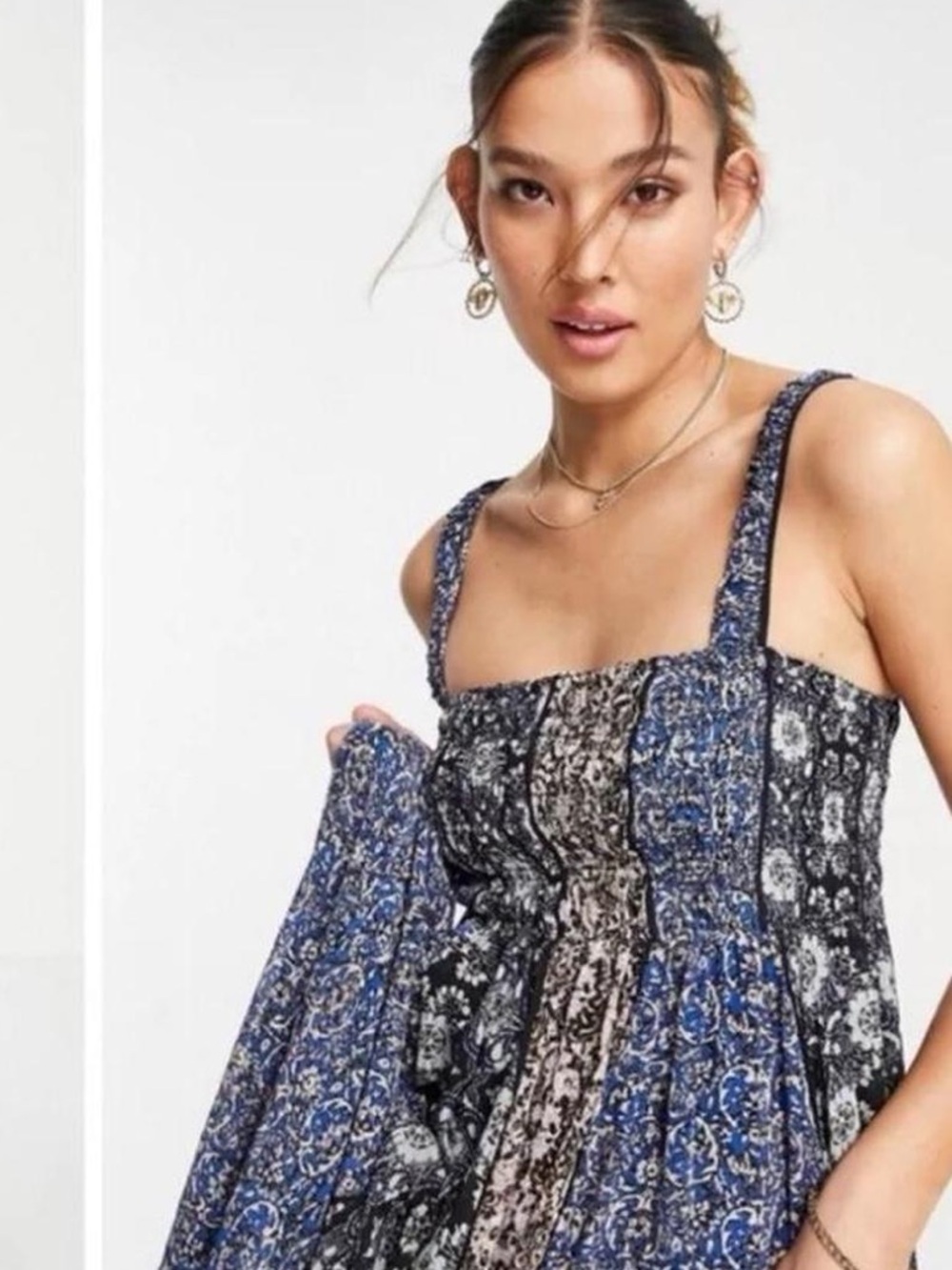 Free People Ellie Printed Maxi Dress